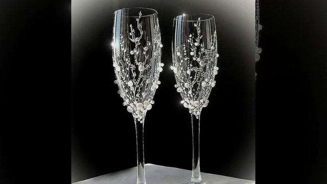 beautiful wedding Glass decoration ideas смотреть онлайн