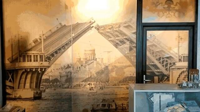 Тонировка и декоративное оформление офисных перегородок от команды ГлассГид смотреть онлайн
