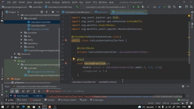 44.Writing Our First Junit and Mockito Test. смотреть онлайн
