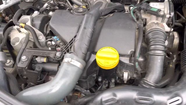 Плавают обороты, Рено дастер дизель 1,5 K9K (858) смотреть онлайн