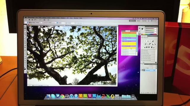 MacBook Pro Core i7 Photoshop CS5.1 - Benchmark смотреть онлайн