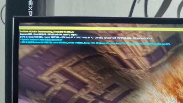 Обзор видеокарты с AliExpress JieShuo AMD RX5700XT 8GB 256bit (уровень RTX3060) . Хороша!