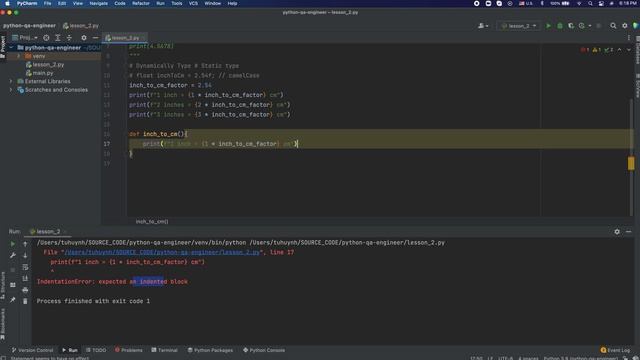 [Vietnamese] Python4QAEngineer || Lesson 02 | String, Number, Variable scope, function, return type смотреть онлайн