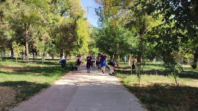 Спорт и чистота,это лучшие друзья Ташкента. Плоггинг марафон. смотреть онлайн