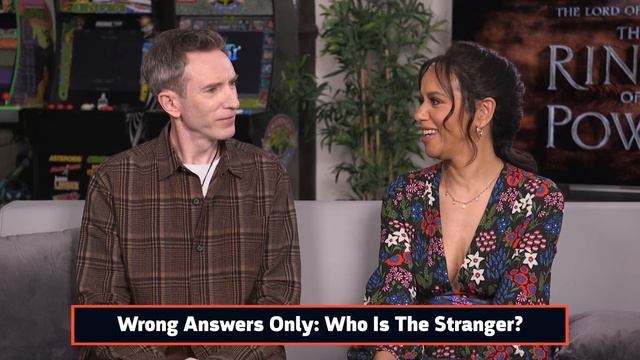 THE RINGS OF POWER Cast Reveals Who Is Sauron and The Stranger? | Wrong Answers Only смотреть онлайн