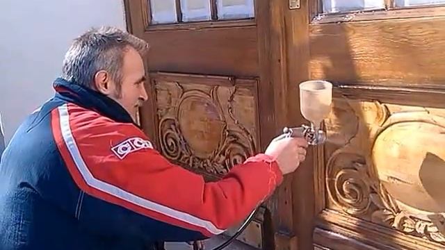 Лакирование дверей смотреть онлайн