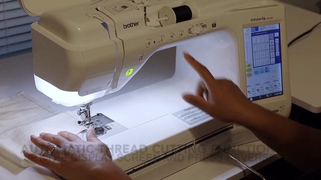 Brother Dream Creator VQ2400 quick demo for eBay item (Machine has been sold) смотреть онлайн