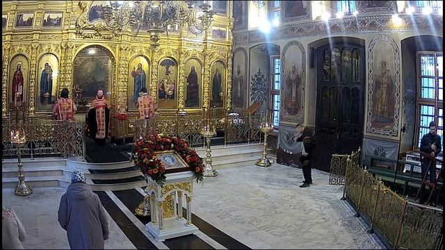 17.04.2023. Вторник Светлой седмицы. Вечерня и утреня смотреть онлайн