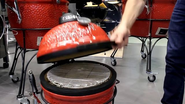 Обзор керамического гриля Kamado Joe Junior смотреть онлайн