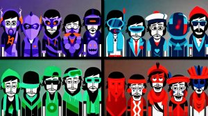 ВСЕ ПЕРСОНАЖИ INCREDIBOX ОДНОВРЕМЕННО!
