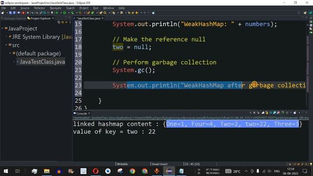 Java Tutorial #58 - Java Weak HashMap Class with Examples (Map Data Structure) смотреть онлайн