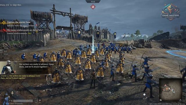 Conqueror's Blade - 5 min hard battle and finally catching the flag #conquerorblade смотреть онлайн
