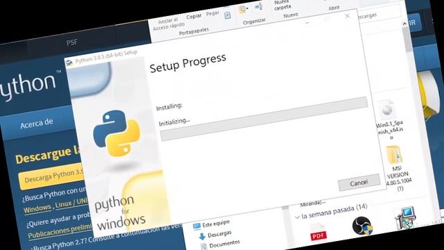 ¿Cómo instalar python 3.9.5 en Windows 10? -Fácil instalación! смотреть онлайн