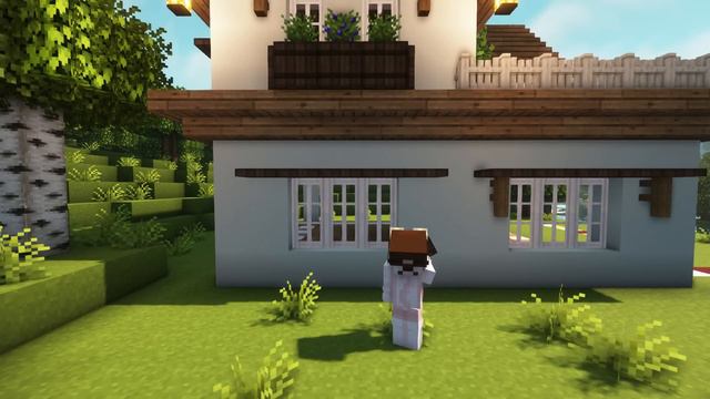 [Minecraft] 🌲✨ Aesthetic Cottagecore House Tutorial / Mizuno's 16 Craft Resource Pack