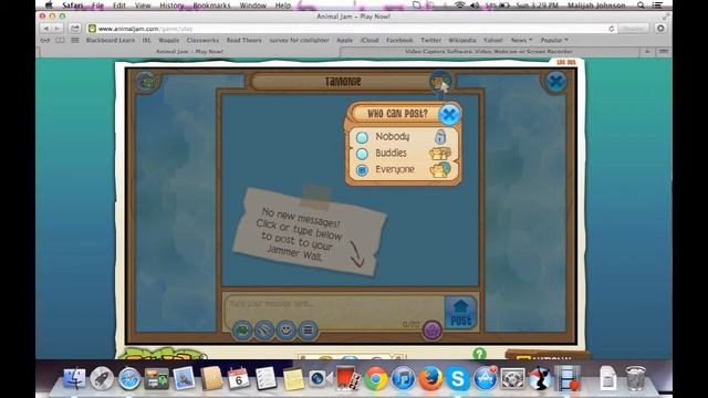 How to get on you jammer wall on Animal Jam смотреть онлайн
