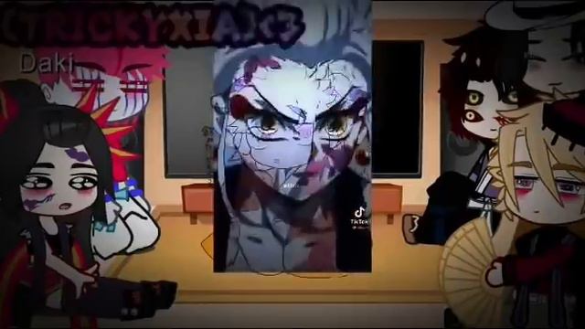 🌺Uppermoons React To Nezuko Kamado🌺/Daki VS Nezuko/||Kny Spoilers||credit Kurapika Judgement Chain