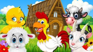 Как говорят животные + Обучающие Мультик Детям + Звуки и Голоса Животных