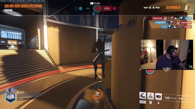 Flats, watch out for that trap- oh... | Overwatch 2 смотреть онлайн