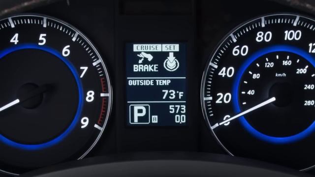 2015 Infiniti QX70 - Vehicle Information Display смотреть онлайн