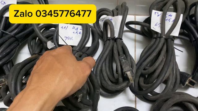 ĐÃ BÁN HẾT. Clip3/3: Dây Nguồn tháo máy thanh lí. Lh 0345776477. смотреть онлайн