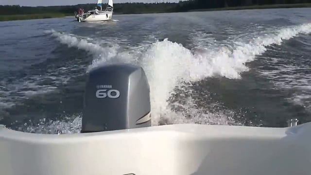 yamaha 60 hp 4 stroke - test run смотреть онлайн