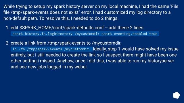 SparkContext Error - File not found /tmp/spark-events does not exist смотреть онлайн