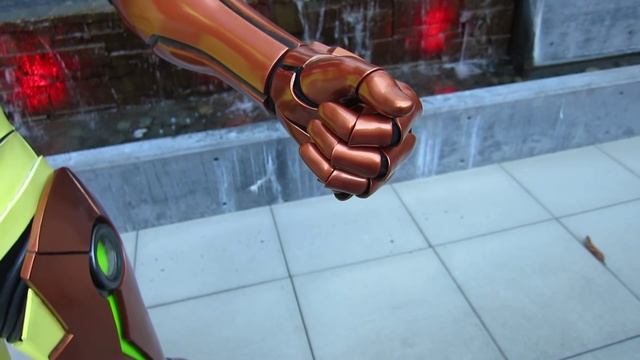 3D printed Samus cosplay - glove closeup смотреть онлайн