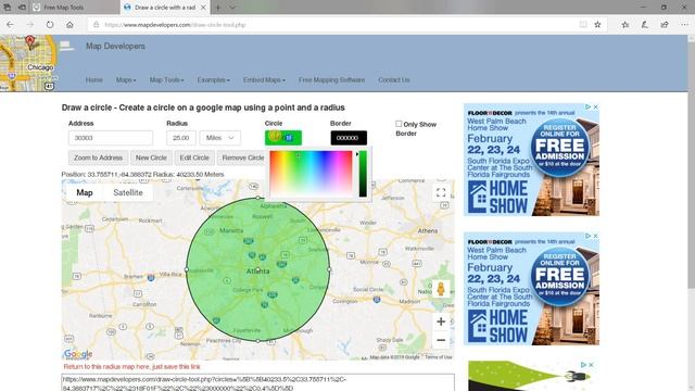 Drawing a Radius Circle in Google Maps 2019 смотреть онлайн