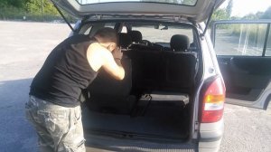 OPEL ZAFIRA A -  Салон - Установка третьего ряда сидушек!!!!