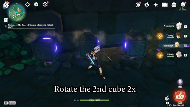 Araumi underground 2nd Cube Puzzle | Genshin Impact смотреть онлайн