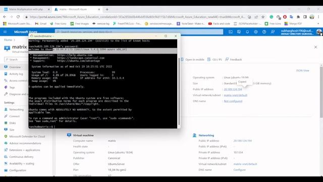 Azure Deployment Part 1|| Host a PHP website on Microsoft Azure ||200 subs special ? смотреть онлайн