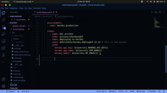 Python API Development With FastAPI - Comprehensive Course for Beginners P-10 Dockerhub CI/CD смотреть онлайн