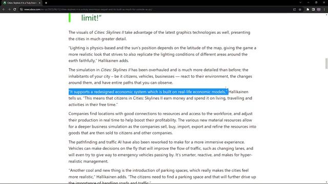 DEVELOPER INTERVIEWED on NEW FEATURES in Cities Skylines 2 смотреть онлайн