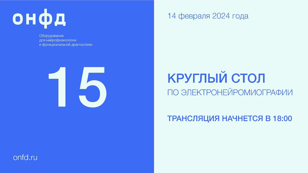 15 Круглый стол петербургского ЭНМГ-клуба