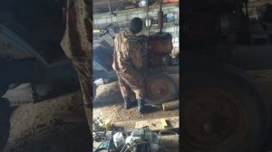 пускач на т40 ит25 с двигателем от мотоблока на самодельный минитрактор т25