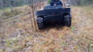 Самодельный гусеничный вездеход