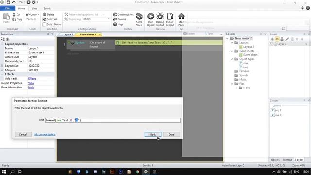 Construct 2 команда tokenat и tokencount смотреть онлайн