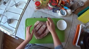 Свиная лопатка под горчичным соусом в рукаве