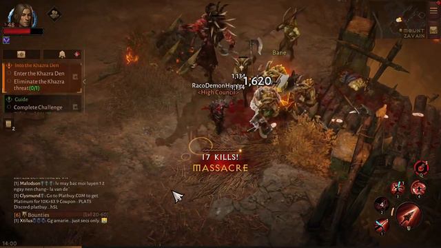 Diablo Immortal Demon Hunter Khazra Den смотреть онлайн