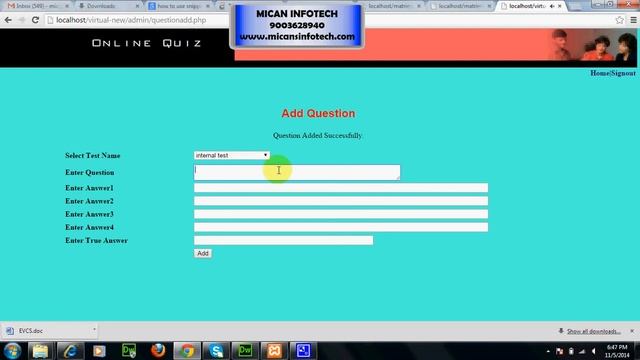 VIRTUAL CLASSROOM MANAGEMENT SYSTEM - PHP смотреть онлайн