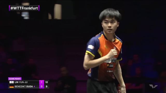 Lin Yun Ju vs Benedikt Duda | MS R16 | WTT Champions Frankfurt 2023 смотреть онлайн