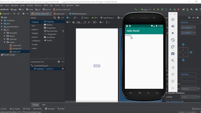 constraint layout | Android App Development course for Beginners смотреть онлайн