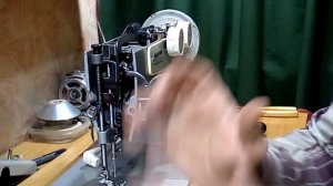 Регулятор натяжения верхней нити "Подольск 142", "Подольск-132", "Мальва", "Чайка-III".