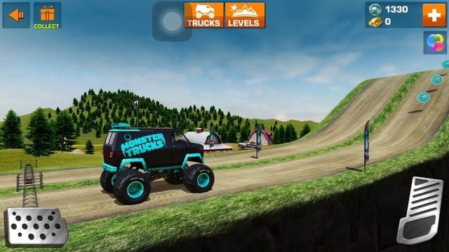 HOW TO GET FLIP X10 IN ROLLING HILLS TRACK 1 : MONSTER TRUCKS RACING смотреть онлайн