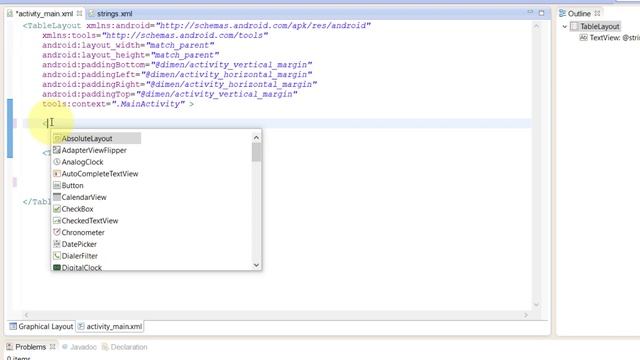 Project Table Layout- Eclipse-Android Project смотреть онлайн
