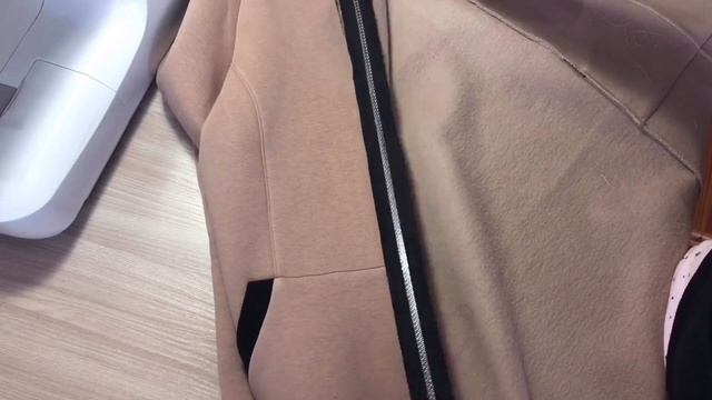 Как сшить длинную теплую толстовку на молнии смотреть онлайн