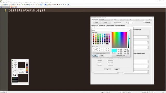 Adding Notepad++ custom syntax highlighting with User Defined Language (UDL NPP Fallout MSG Markup) смотреть онлайн