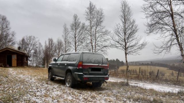 Very stubborn Mitsubishi Pajero Sport 4D56 Cold Start -5° смотреть онлайн