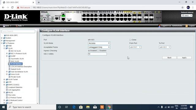 Layer 3 Gigabit | D-Link, How to Configure Inter VLAN Routing on Layer 3 Switches? смотреть онлайн