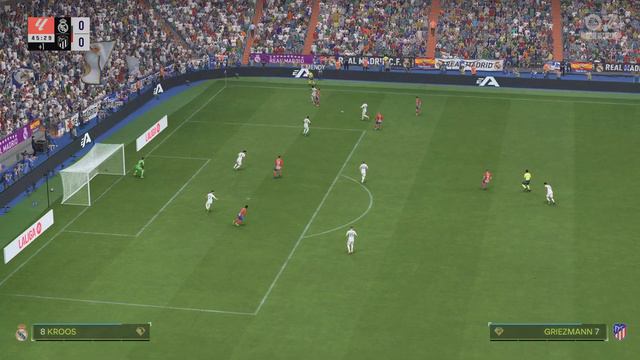 EA SPORTS FC 24_real Madrid vs athletico de Madrid full game 4k ft militao griezmann смотреть онлайн